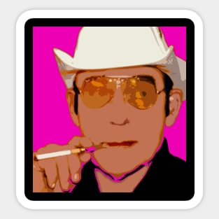 hunter s thompson Sticker